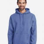 Gildan_18500_Heather_Deep_Royal_Front_High_Model