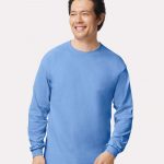 Gildan_2400_Carolina_Blue_Front_High_Model