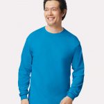 Gildan_2400_Sapphire_Front_High_Model